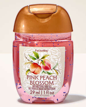 Pink Peach Blossom PocketBac Hand Sanitizer