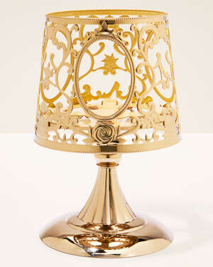 Disney Princess Royal Lamp 3-Wick Candle Holder