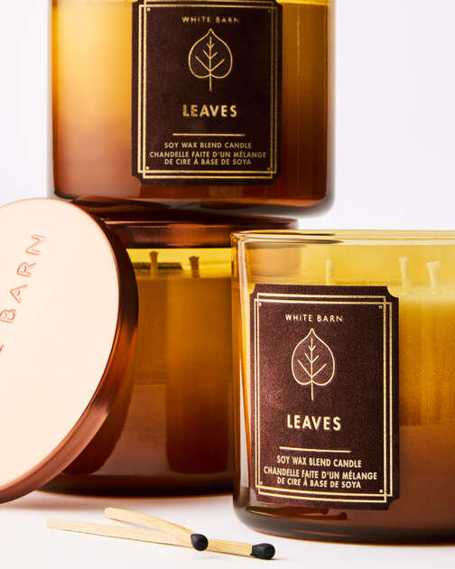 Leaves 3-Wick Candle