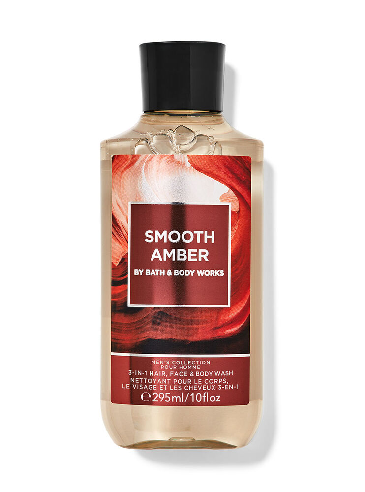 Smooth Amber 3-in-1 Hair, Face & Body Wash