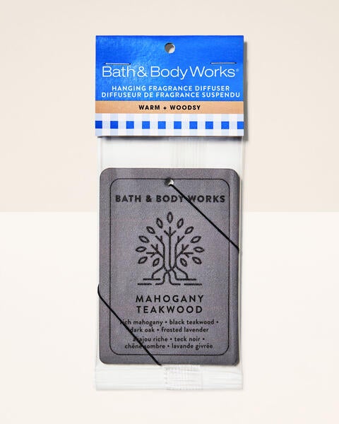 Mahogany Teakwood Hanging Fragrance Diffuser