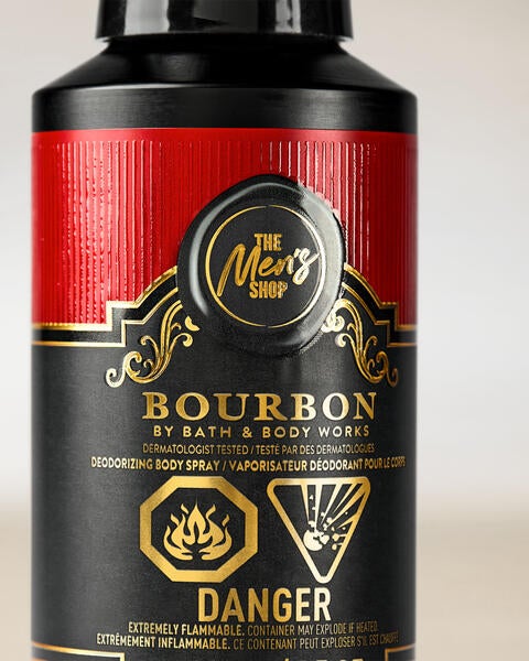 Bourbon Deodorizing Body Spray