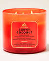 Sunny Coconut 3-Wick Candle