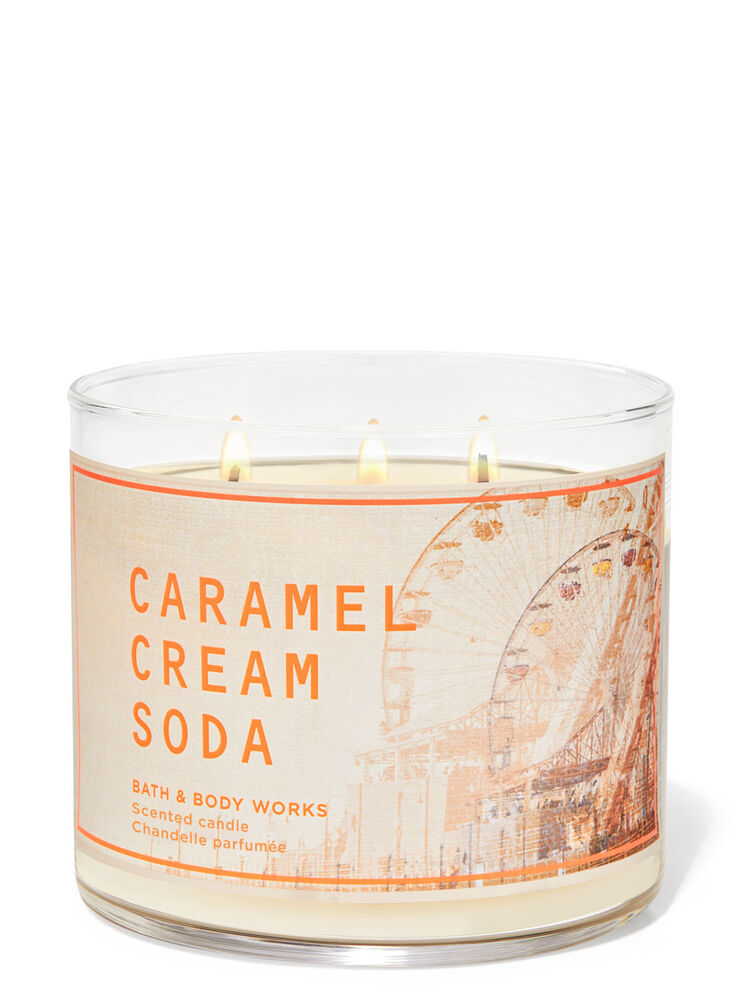 Caramel Cream Soda 3-Wick Candle