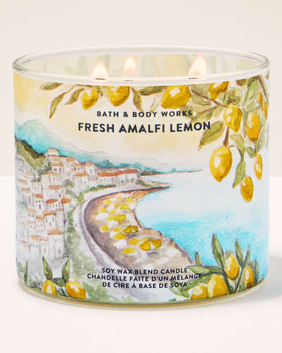Fresh Amalfi Lemon 3-Wick Candle
