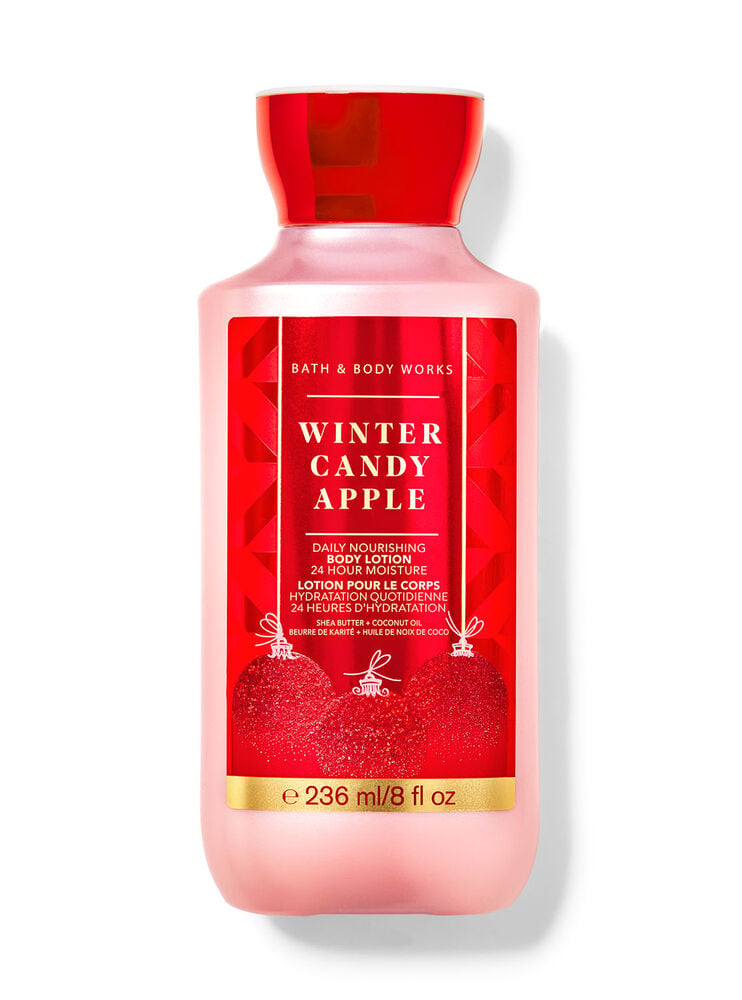 Lotion pour le corps hydratation quotidienne Winter Candy Apple