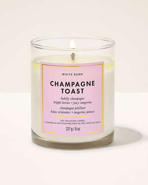 Champagne Toast Single Wick Candle