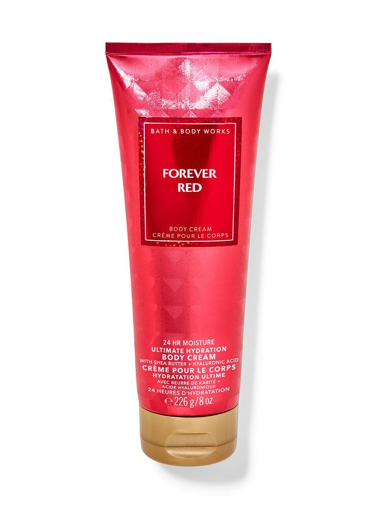 Forever Red Ultimate Hydration Body Cream Bath and Body Works
