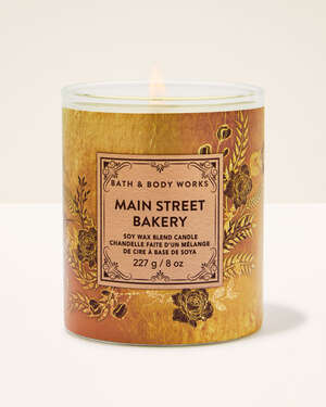 Main Street Bakery Single Wick Candle