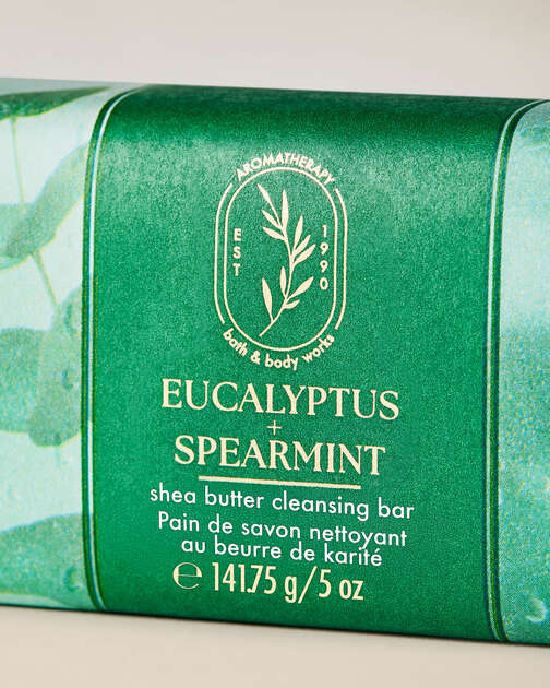 Eucalyptus Spearmint Shea Butter Cleansing Bar