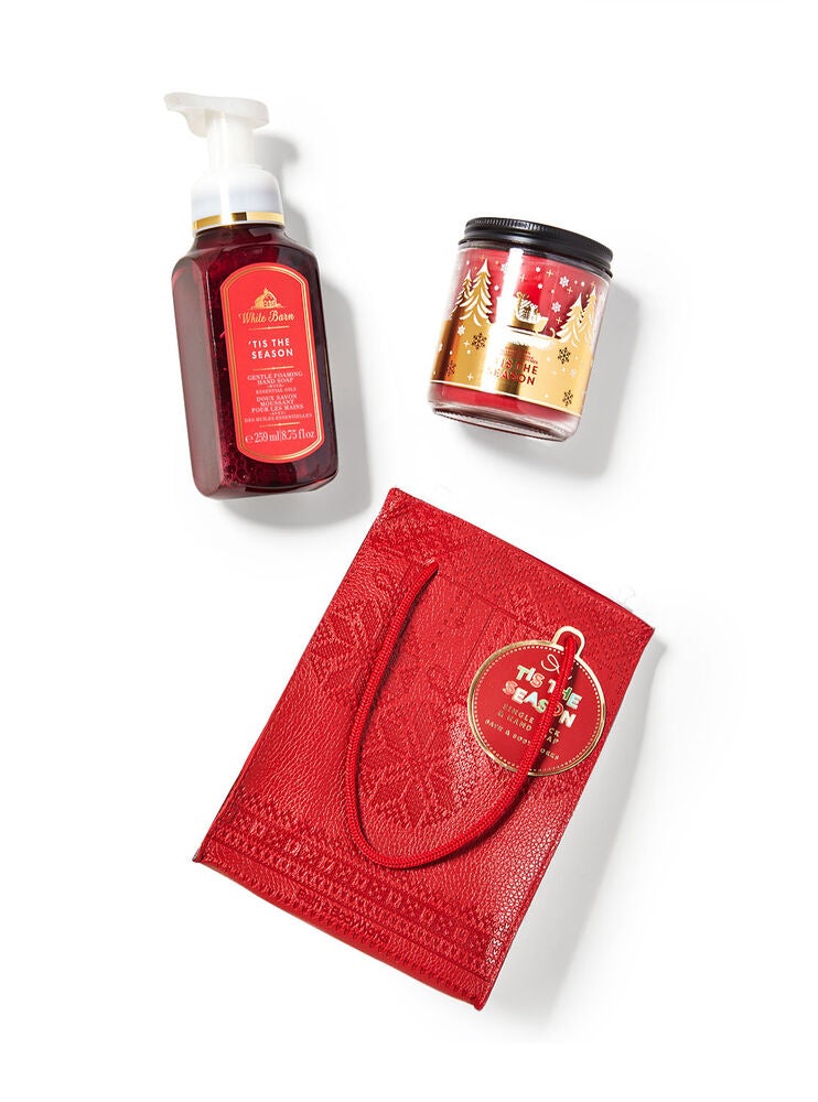 Tis the Season Gift Bag Set Bath and Body Works