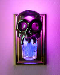 Dripping Skull Nightlight Wallflowers Fragrance Plug