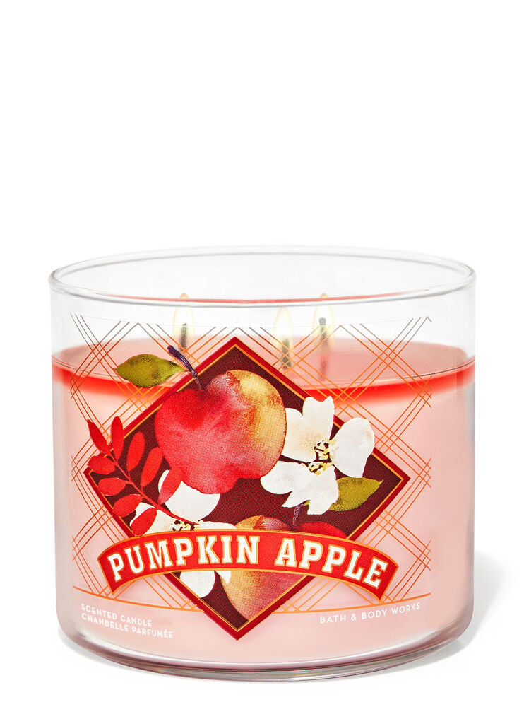 Pumpkin Apple 3-Wick Candle