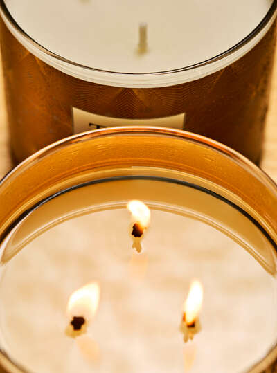 Touch of Gold 3-Wick Candle