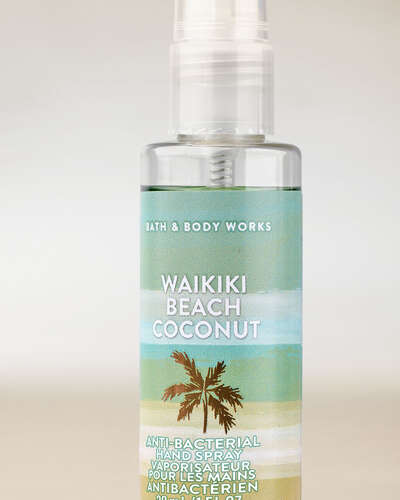 Waikiki Beach Coconut Hand Sanitizer Spray