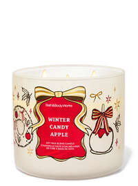 Winter Candy Apple 3-Wick Candle