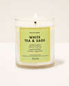 White Tea & Sage Single Wick Candle