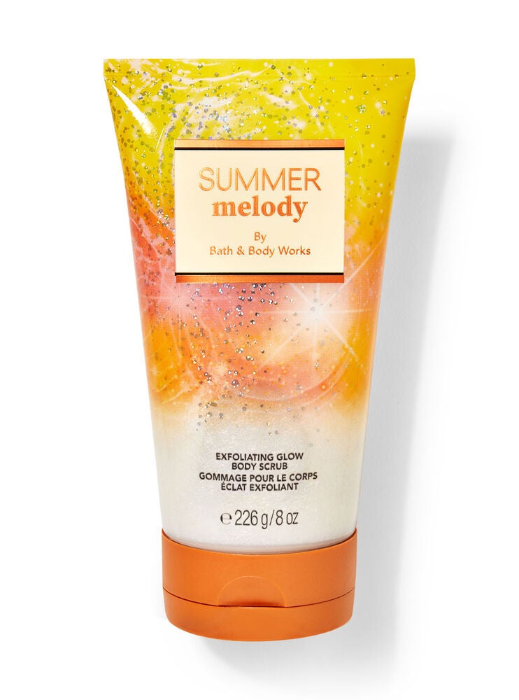 Summer Melody Exfoliating Glow Body Scrub Bath and Body Works