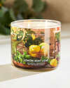 Lemon Mint Leaf 3-Wick Candle
