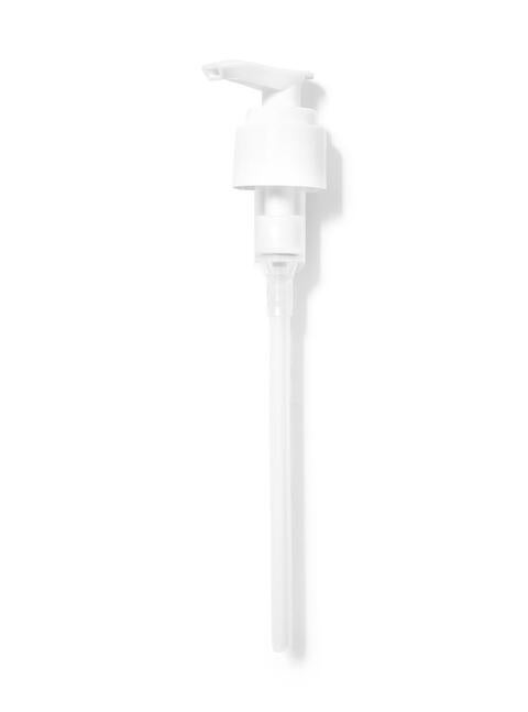 White Shower Gel & Body Lotion Pump Dispenser