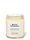 White Gardenia Single Wick Candle