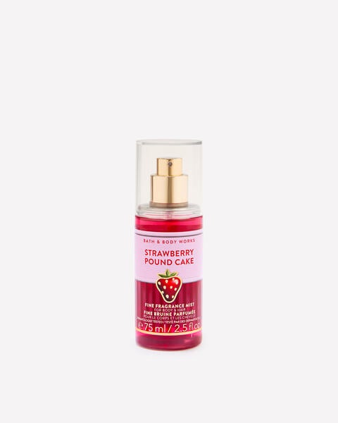 Strawberry Pound Cake Travel Size Fine Fragrance Mist