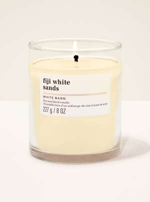 Fiji White Sands Single Wick Candle