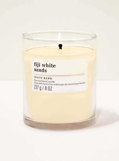 Fiji White Sands Single Wick Candle