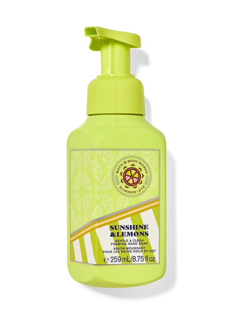 Sunshine & Lemons Gentle & Clean Foaming Hand Soap Bath and Body Works