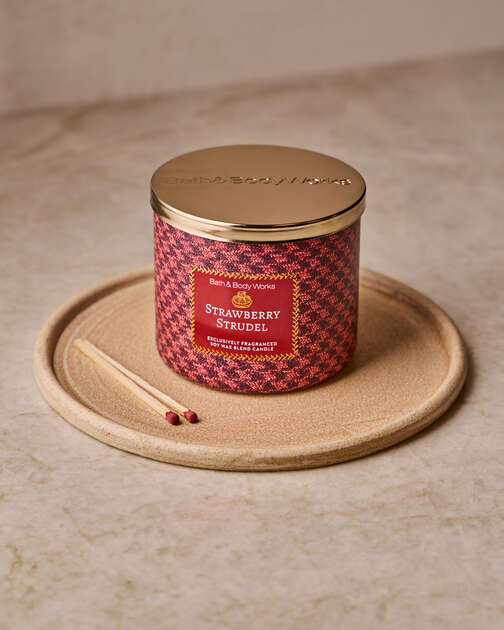 Strawberry Strudel 3-Wick Candle