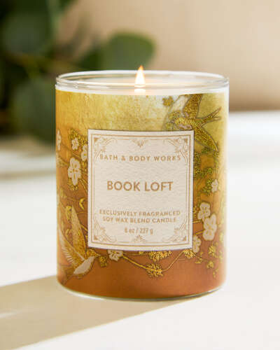 Book Loft Single Wick Candle