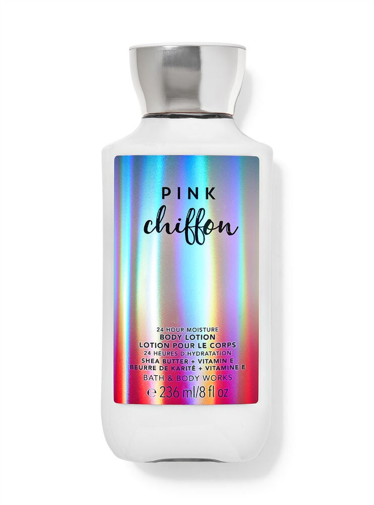 Pink Chiffon Body Lotion Bath and Body Works