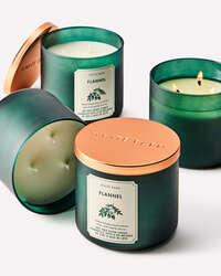 Flannel 3-Wick Candle