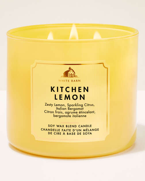 Kitchen Lemon 3-Wick Candle