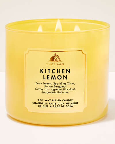 Kitchen Lemon 3-Wick Candle