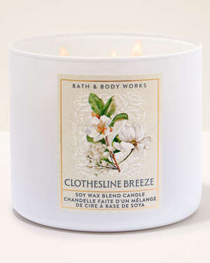 Clothesline Breeze 3-Wick Candle