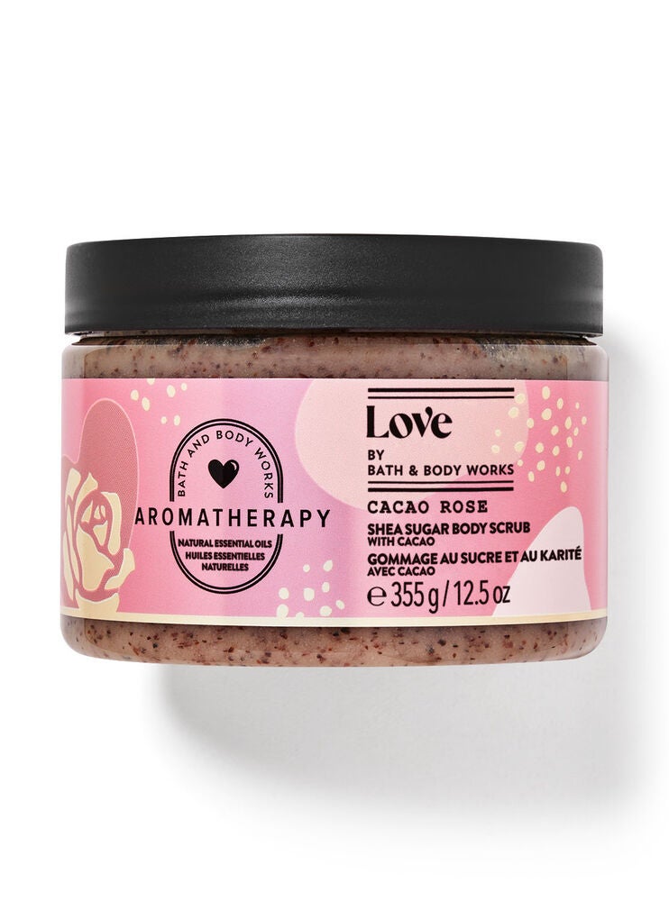 Cacao Rose Shea Sugar Body Scrub Bath and Body Works