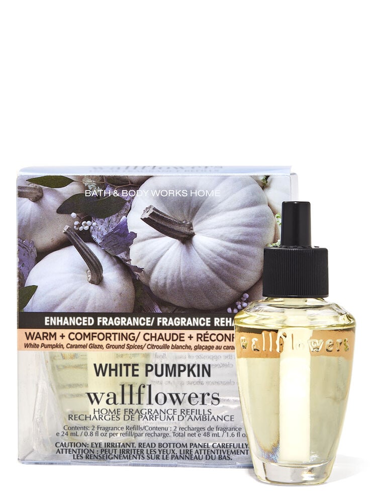 Paquet de 2 recharges de fragrance Wallflowers White Pumpkin