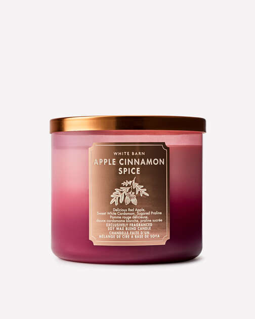 Apple Cinnamon Spice 3-Wick Candle