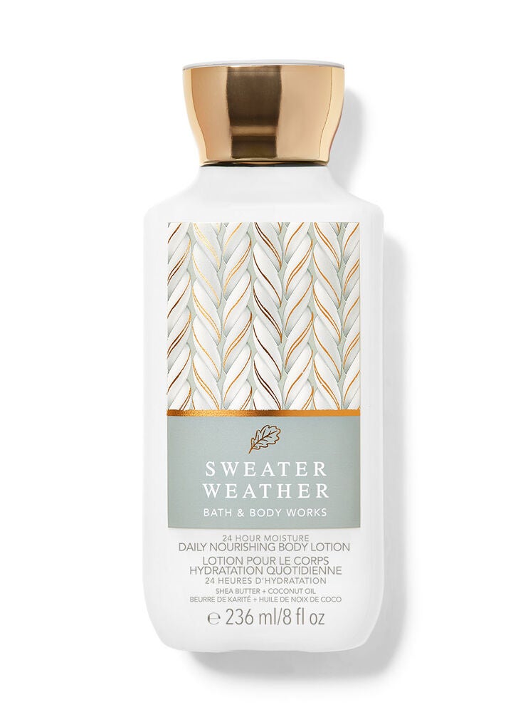 Sweater Weather Daily Nourishing Body Lotion Bath and Body Works