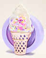 Soft Serve Cone with Sprinkles Car Fragrance Holder