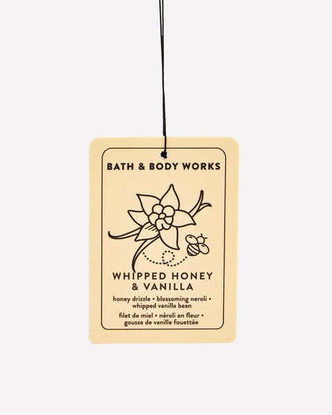 Whipped Honey & Vanilla Hanging Fragrance Diffuser