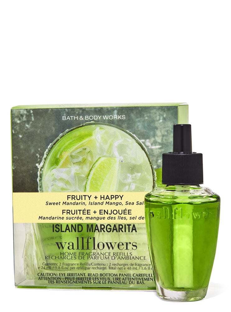 Paquet de 2 recharges de fragrance Wallflowers Island Margarita