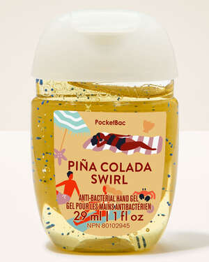Piña Colada Swirl PocketBac Hand Sanitizer