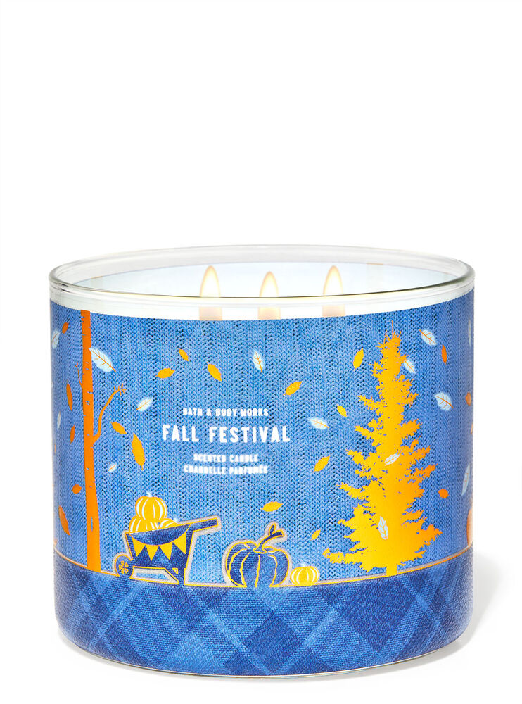 Fall Festival 3-Wick Candle