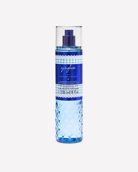Fine bruine parfumée Gingham