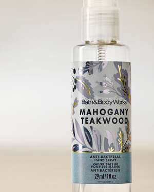 Mahogany Teakwood Hand Sanitizer Spray