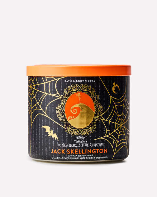 Jack Skellington 3-Wick Candle