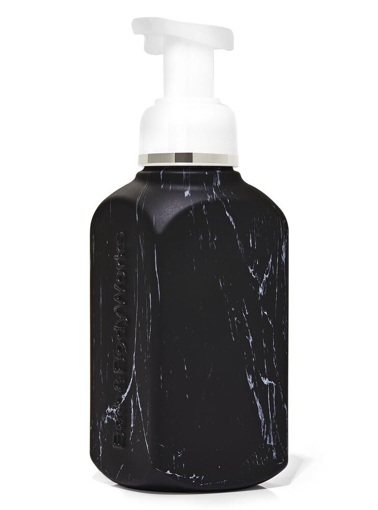 Black Marble Gentle Foaming Hand Soap Dispenser Bath and Body Works
