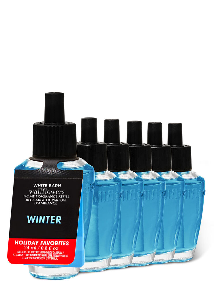 Paquet de 6 recharges de fragrance Wallflowers Winter Image 1